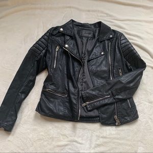 BlankNYC Faux Leather Moto Jacket